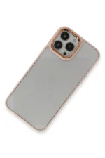 Uray store Apple iPhone 14 Pro Kılıf Dora Kapak - Pudra - Görsel 3