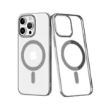 Uray store Apple iPhone 14 Pro Kılıf Element Magneticsafe Sert Kapak - Gümüş