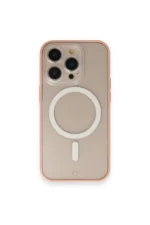 Uray store Apple iPhone 14 Pro Kılıf Grand Magneticsafe Kapak - Pembe - Görsel 2