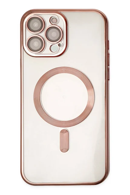 Uray store Apple iPhone 14 Pro Kılıf Kross Magneticsafe Kapak - Rose