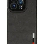 Uray store Apple iPhone 14 Pro Kılıf Loop Deri Silikon - Siyah