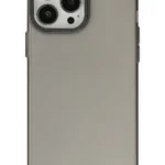 Uray store Apple iPhone 14 Pro Kılıf Modos Metal Kapak - Siyah