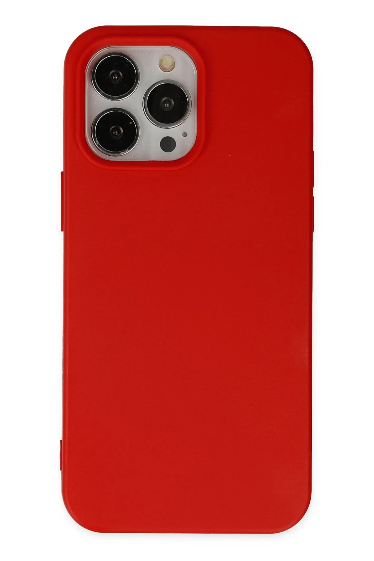newface-iphone-14-pro-kilif-nano-ici-kadife-silikon-kirmizi-default Uray store Apple iPhone 14 Pro Kılıf Nano içi Kadife Silikon - Kırmızı - Görsel 1