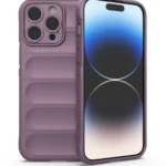 Uray store Apple iPhone 14 Pro Kılıf Optimum Silikon - Mor