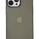 Uray store Apple iPhone 14 Pro Kılıf Pc Sert Şeffaf Kapak - Siyah