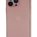 Uray store Apple iPhone 14 Pro Kılıf PP Ultra İnce Kapak - Pembe