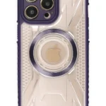 Uray store Apple iPhone 14 Pro Kılıf Prag Magneticsafe Kapak - Derin Mor