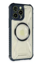 Uray store Apple iPhone 14 Pro Kılıf Prag Magneticsafe Kapak - Lacivert - Görsel 2