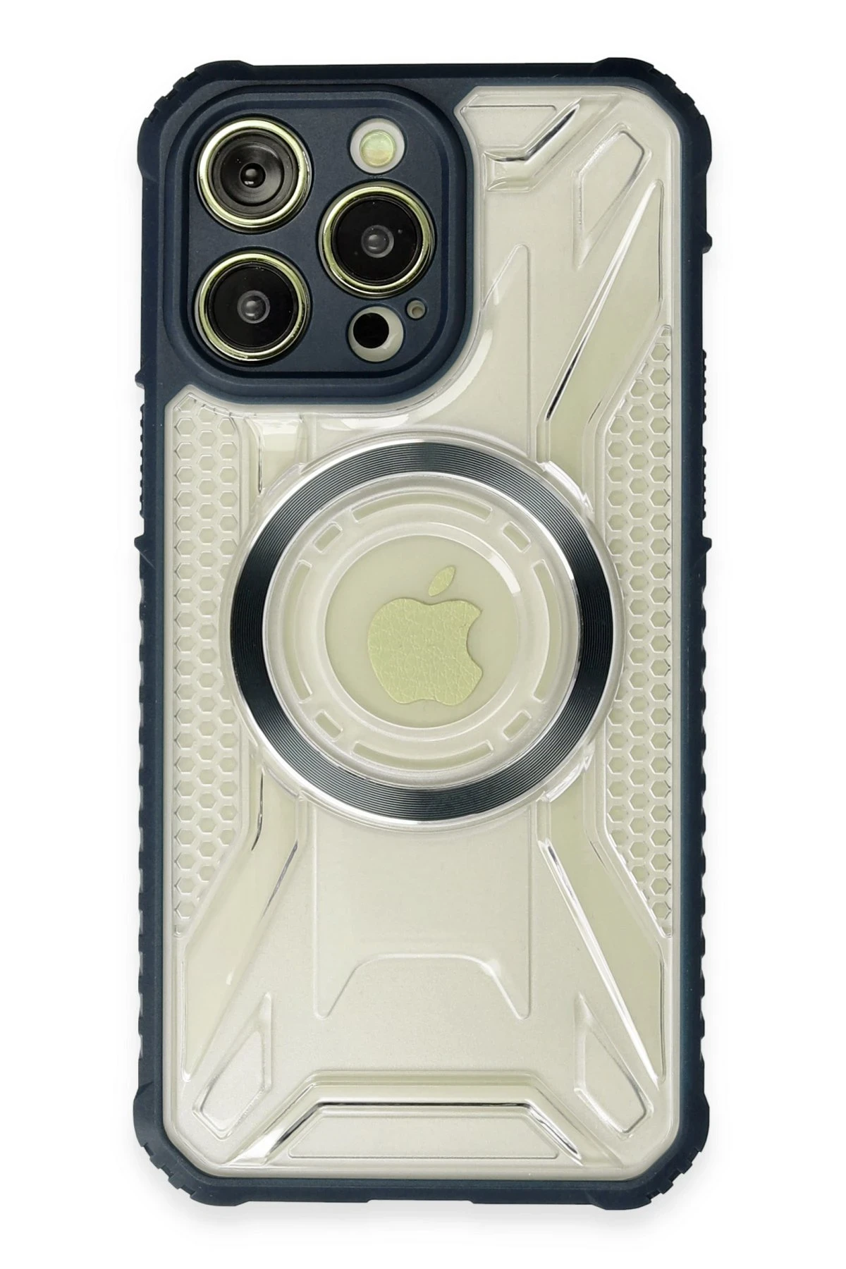 newface-iphone-14-pro-kilif-prag-magneticsafe-kapak-lacivert-default Uray store Apple iPhone 14 Pro Kılıf Prag Magneticsafe Kapak - Lacivert - Görsel 1