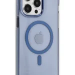 Uray store Apple iPhone 14 Pro Kılıf Tron Şeffaf Magsafe Kapak - Mavi