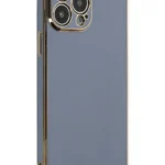 Uray store Apple iPhone 14 Pro Kılıf Volet Silikon - Mavi