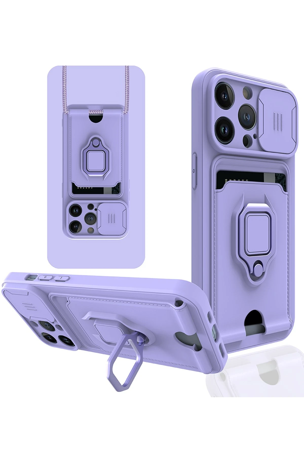 newface-iphone-14-pro-kilif-zuma-kartvizitli-yuzuklu-silikon-lila-default Uray store Apple iPhone 14 Pro Kılıf Zuma Kartvizitli Yüzüklü Silikon - Lila - Görsel 1