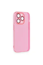 Uray store Apple iPhone 14 Pro Max Kılıf Armada Lensli Kapak - Pembe - Görsel 5