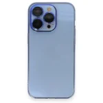 Uray store Apple iPhone 14 Pro Max Kılıf Armada Lensli Kapak - Sierra Blue