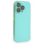 Uray store Apple iPhone 14 Pro Max Kılıf Armada Lensli Kapak - Yeşil
