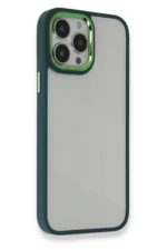 Uray store Apple iPhone 14 Pro Max Kılıf Dora Kapak - Haki Yeşil
