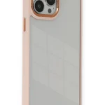 Uray store Apple iPhone 14 Pro Max Kılıf Dora Kapak - Pudra