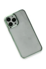 Uray store Apple iPhone 14 Pro Max Kılıf Element Silikon - Yeşil - Görsel 3