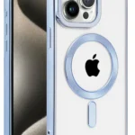 Uray store Apple iPhone 14 Pro Max Kılıf Kronos Magsafe Kapak - Sierra Blue