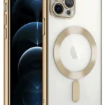 Uray store Apple iPhone 14 Pro Max Kılıf Kross Magneticsafe Kapak - Gold