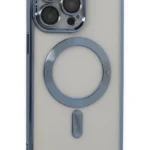 Uray store Apple iPhone 14 Pro Max Kılıf Kross Magneticsafe Kapak - Sierra Blue
