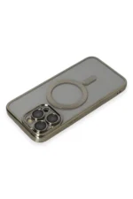 Uray store Apple iPhone 14 Pro Max Kılıf Kross Magneticsafe Kapak - Titan Gri - Görsel 3