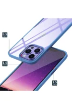 Uray store Apple iPhone 14 Pro Max Kılıf Power Silikon - Rose - Görsel 3