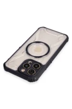 Uray store Apple iPhone 14 Pro Max Kılıf Prag Magneticsafe Kapak - Siyah - Görsel 3
