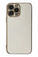 Uray store Apple iPhone 14 Pro Max Kılıf Volet Silikon - Beyaz - Görsel 2