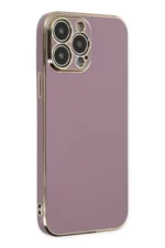Uray store Apple iPhone 14 Pro Max Kılıf Volet Silikon - Mor