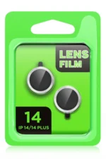 Uray store Apple iPhone 14 Raze Metal Kamera Lens - Gümüş - Görsel 2