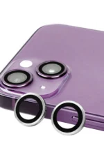 Uray store Apple iPhone 14 Raze Metal Kamera Lens - Gümüş