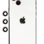 Uray store Apple iPhone 14 Shine Kamera Lens - Rainbow