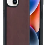 Uray store Apple iPhone 15 Kılıf Aras Deri Kapak - Bordo