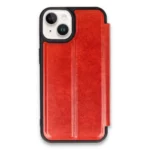 Uray store Apple iPhone 15 Kılıf Flip Cover - Kırmızı