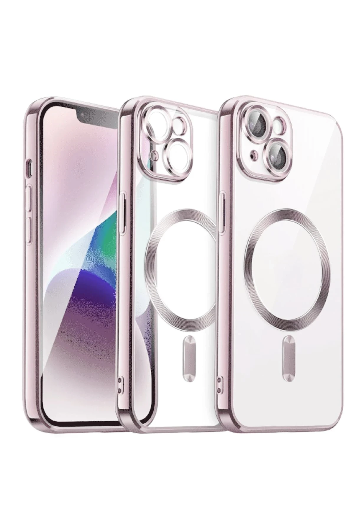 newface-iphone-15-kilif-kross-magneticsafe-kapak-rose-default Uray store Apple iPhone 15 Kılıf Kross Magneticsafe Kapak - Rose - Görsel 1
