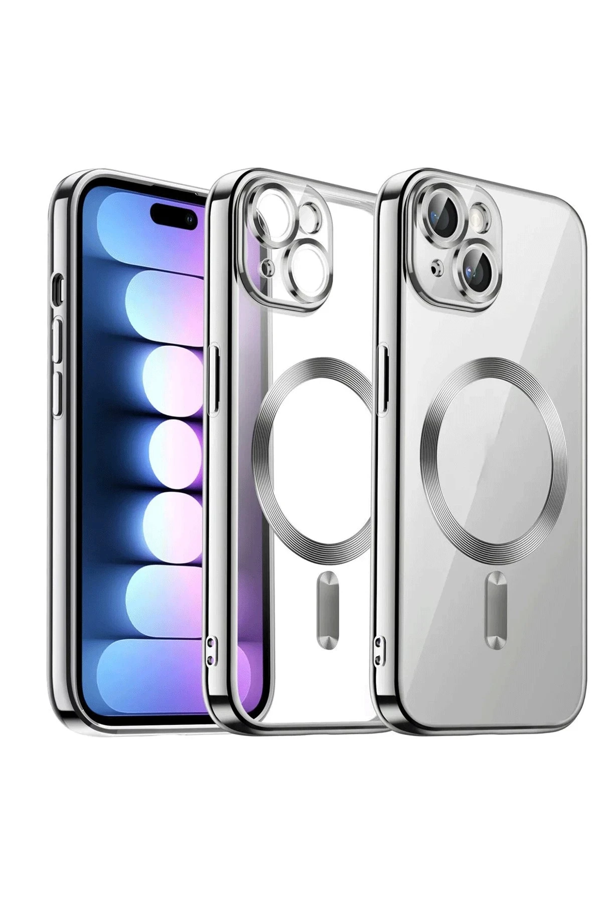 newface-iphone-15-kilif-kross-magneticsafe-kapak-titan-gri-default Uray store Apple iPhone 15 Kılıf Kross Magneticsafe Kapak - Titan Gri - Görsel 1