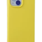 Uray store Apple iPhone 15 Kılıf Nano içi Kadife Silikon - Sarı