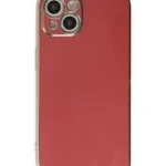 Uray store Apple iPhone 15 Kılıf Volet Silikon - Kırmızı