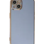 Uray store Apple iPhone 15 Kılıf Volet Silikon - Mavi