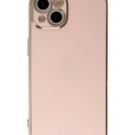 Uray store Apple iPhone 15 Kılıf Volet Silikon - Pembe