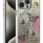 Uray store Apple iPhone 15 Pro Kılıf Blade Aynalı Desenli Kapak - Desen 6