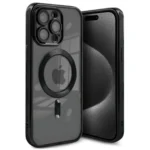 Uray store Apple iPhone 15 Pro Kılıf Kross Magneticsafe Kapak - Siyah