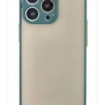Uray store Apple iPhone 15 Pro Kılıf Montreal Silikon Kapak - Yeşil