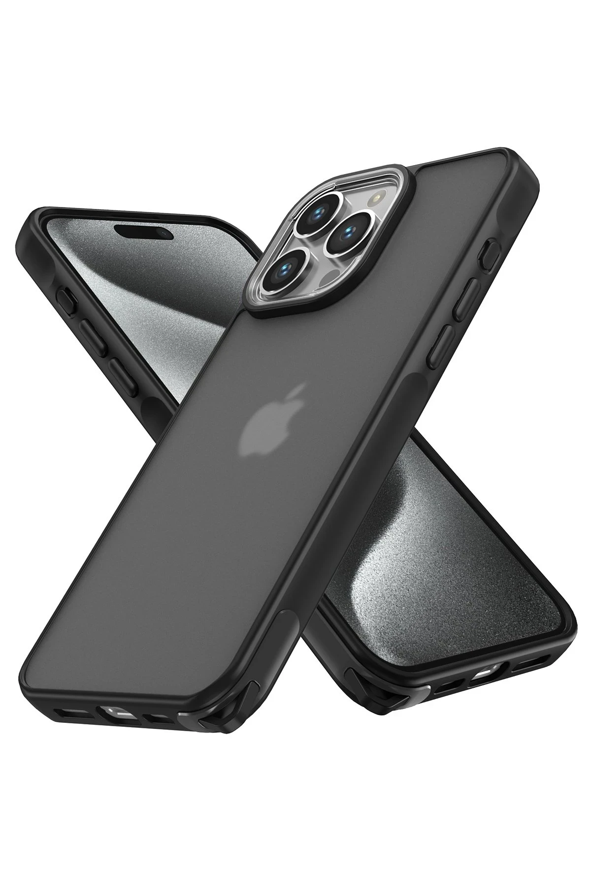 newface-iphone-15-pro-max-kilif-elegant-kapak-siyah-default Uray store Apple iPhone 15 Pro Max Kılıf Elegant Kapak - Siyah - Görsel 1