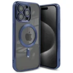 Uray store Apple iPhone 15 Pro Max Kılıf Kross Magneticsafe Kapak - Lacivert