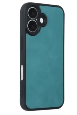 Uray store Apple iPhone 16 Kılıf Aras Deri Kapak - Açık Yeşil - Görsel 2
