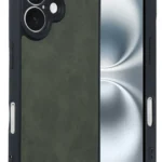 Uray store Apple iPhone 16 Kılıf Aras Deri Kapak - Koyu Yeşil