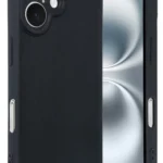 Uray store Apple iPhone 16 Kılıf Aras Deri Kapak - Siyah