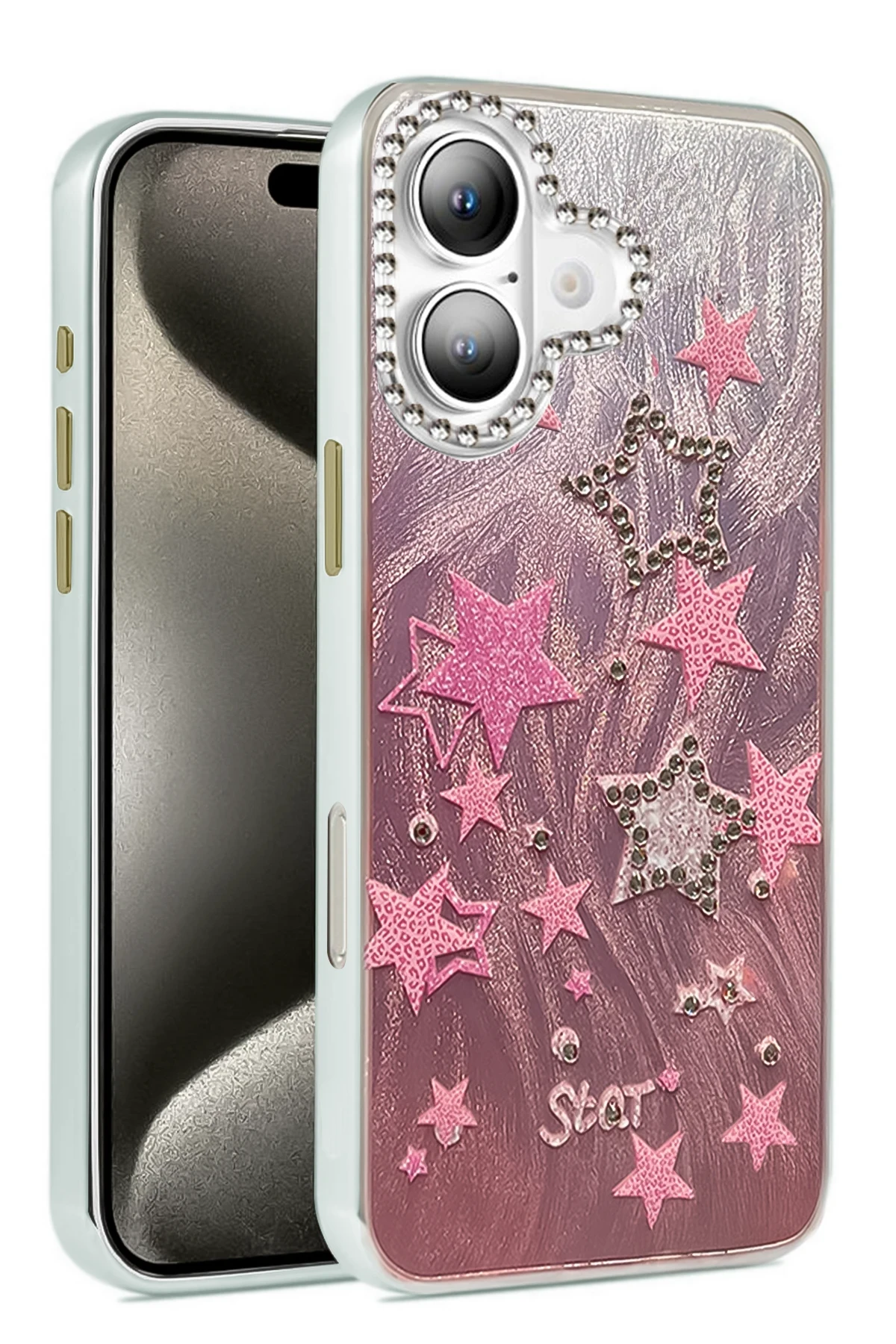newface-iphone-16-kilif-blade-aynali-desenli-kapak-desen-7-default Uray store Apple iPhone 16 Kılıf Blade Aynalı Desenli Kapak - Desen 7 - Görsel 1